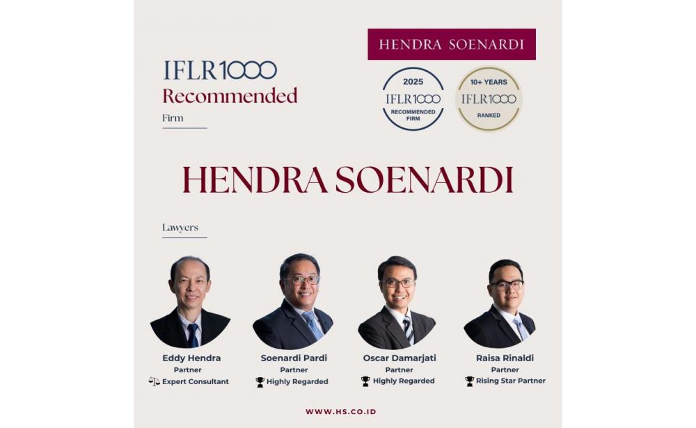 Recommended Firm by IFLR 1000