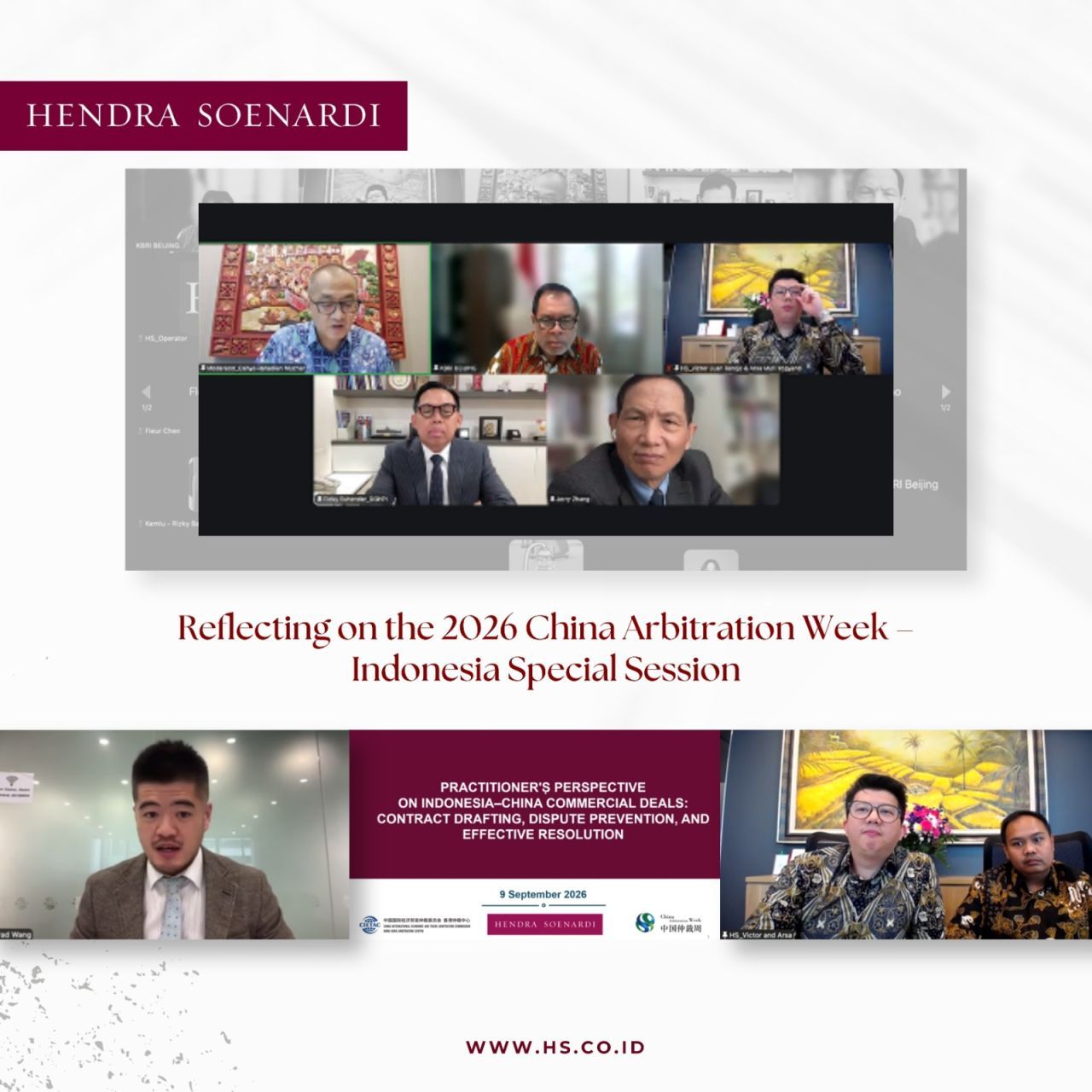 Reflecting on the conclusion of the 2026 China Arbitration Week